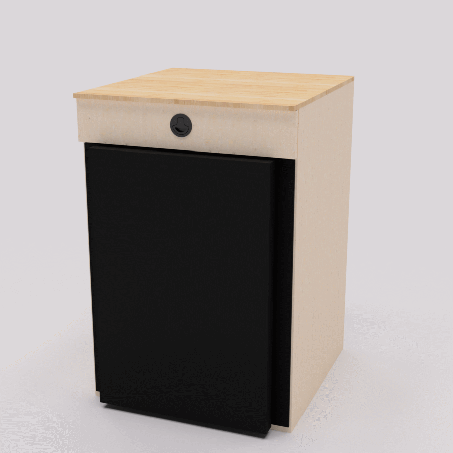 Universal Van Galley Fridge Cabinet